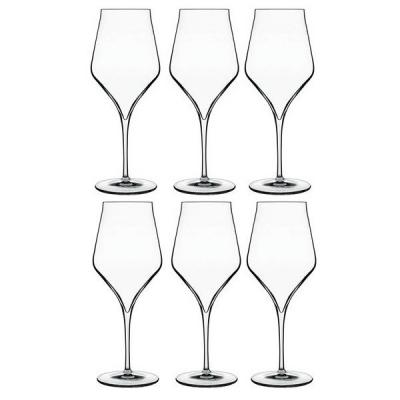 Luigi Bormioli Supremo Bordeaux Crystal Wine Glasses 6pcs Set 550ml| Made in Italy